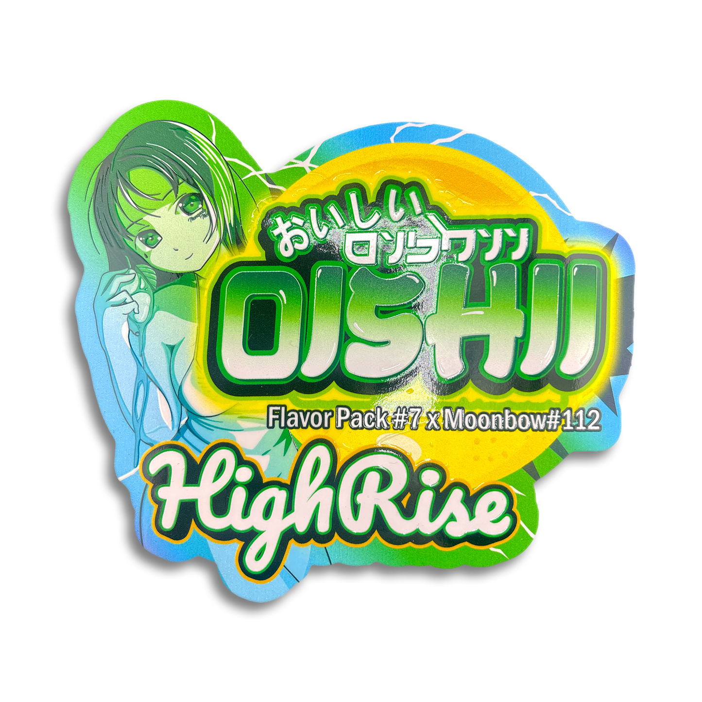 UV Embossed Stickers